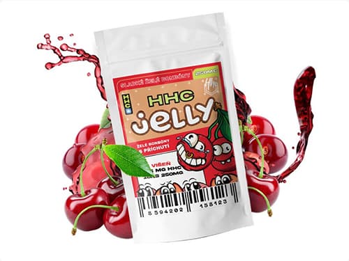Czech CBD HHC Jelly Višeň 250 mg 10 ks 