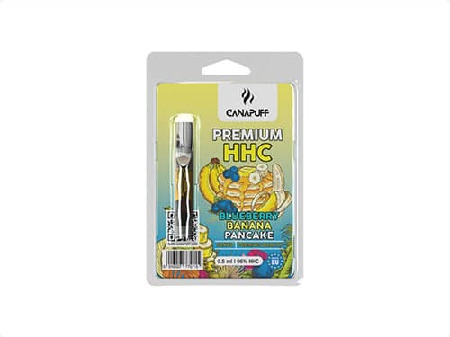 Canapuff Blueberry Banana Pancake cartridge HHC 96% 0,5ml