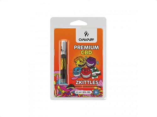 Canapuff cartridge Zkittles 95% CBD 0,5ml