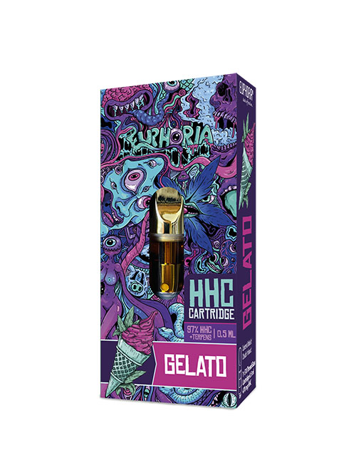 Euphoria Cartridge Gelato 97% HHC 0,5 ml 