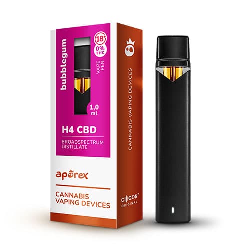 Aporex H4CBD Jednorazový Vaporizér Bubblegum 1ml