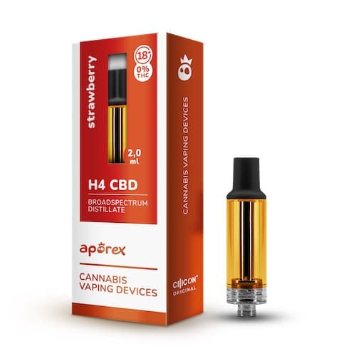 Aporex H4CBD Cartridge Strawberry 2ml