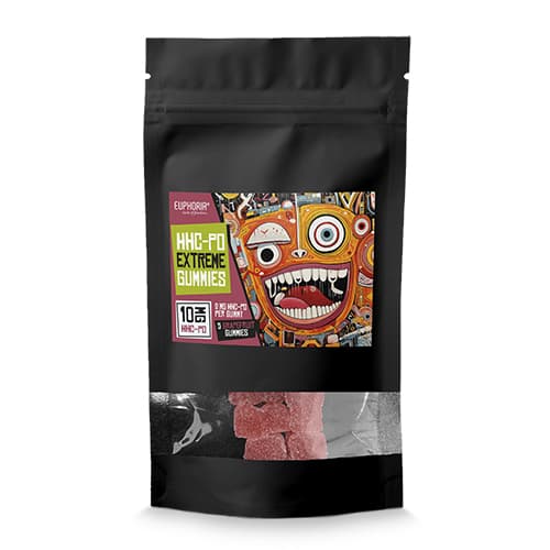 Euphoria HHC-PO Extreme gummies Grapefruit 10mg 15g