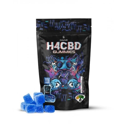 Canapuff H4CBD gummies Blueberry 125mg 