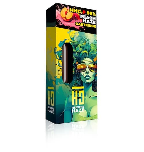 HEAVENS HAZE Cartridge Peach Haze 96% HHC-P 1ml