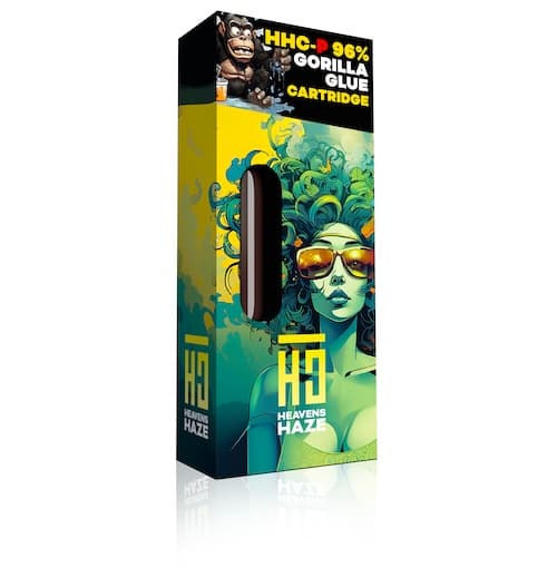 HEAVENS HAZE Cartridge Gorilla Glue 96% HHC-P 1ml