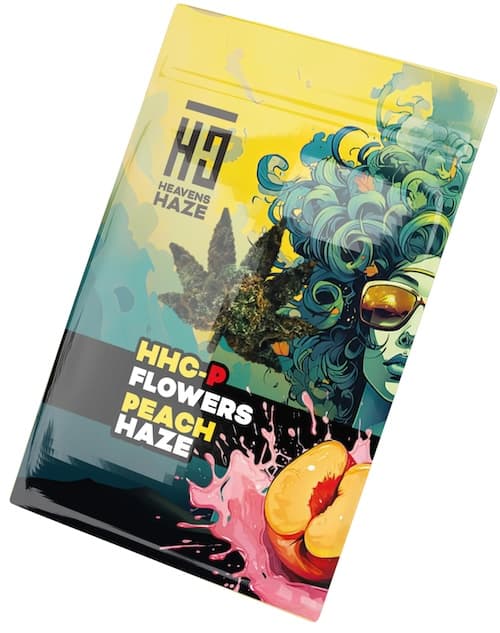 HEAVENS HAZE HHC-P květy Peach Haze 1g