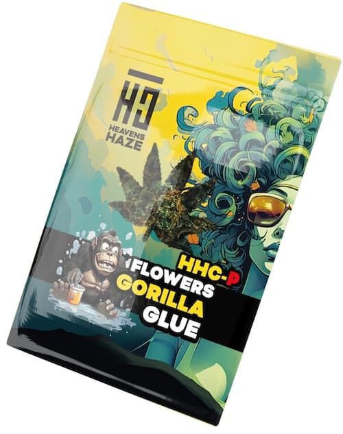 HEAVENS HAZE HHC-P květy Gorilla Glue 1g