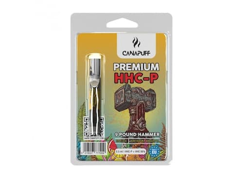 Canapuff cartridge 9 Pound Hammer HHC-P 96% 0,5ml