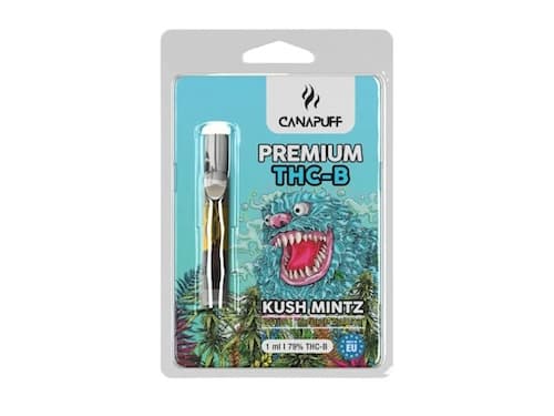 Canapuff cartridge Kush Mintz THC-B 79% 1ml
