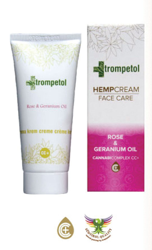 Trompetol krém Rose & Geranium Oil s CBD 40ml