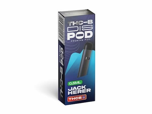 Czech CBD THC-B Vape Pen disPOD Jack Herer 500mg 0,5ml