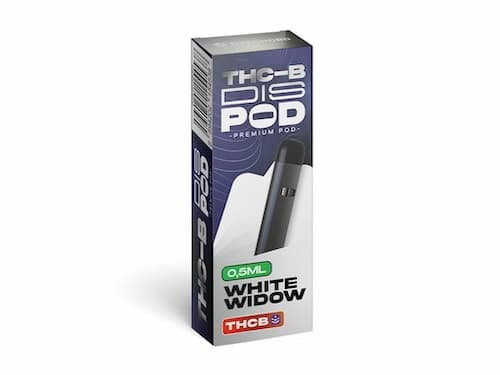 Czech CBD THC-B Vape Pen disPOD White Widow 500mg 0,5ml