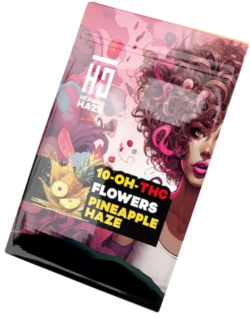 HEAVENS HAZE 10-OH-THC květy Pineapple Haze 1g