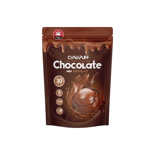 Canapuff THC Chocolate - Mléčná