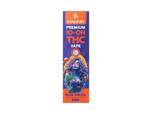Canapuff vape pen Blue Dream 95% 10-OH-THC Jednorazovka 1ml