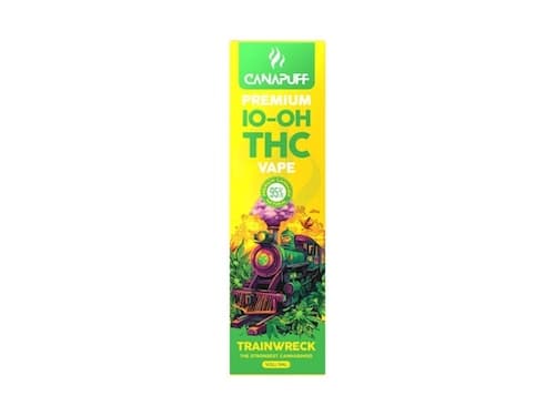 Canapuff vape pen Trainwreck 95% 10-OH-THC Jednorazovka 1ml