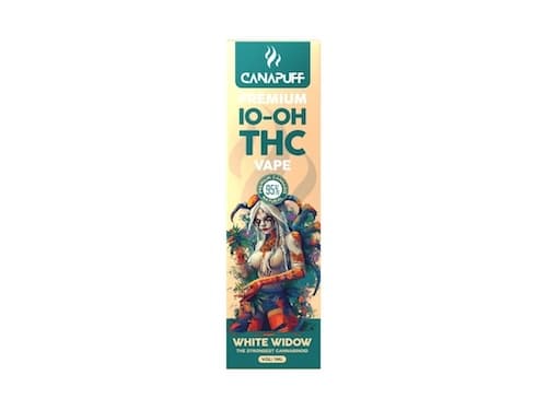 Canapuff vape pen White Widow 95% 10-OH-THC Jednorazovka 1ml