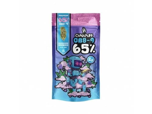 Canapuff CBG9 květy Blueberry Cookie 65% 1g