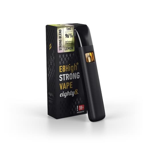 Eighty8 E8H Vape Lemon 96% 1ml
