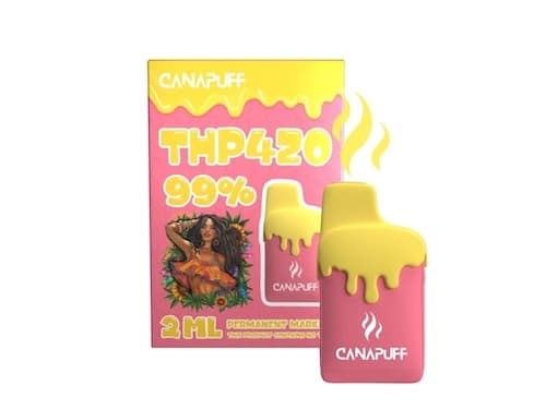 Canapuff vape pen Permanent Marker 99% THP420 Jednorázovka 2ml