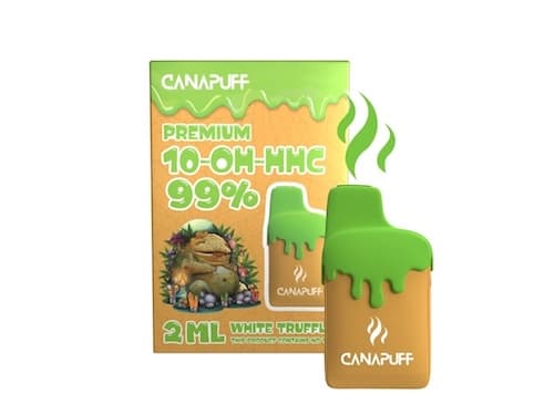 Canapuff vape pen White Truffle 99% 10-OH-HHC Jednorázovka 2ml