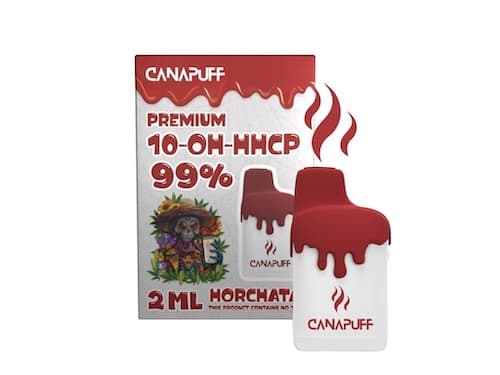 Canapuff vape pen Horchata 99% 10-OH-HHCP Jednorázovka 2ml