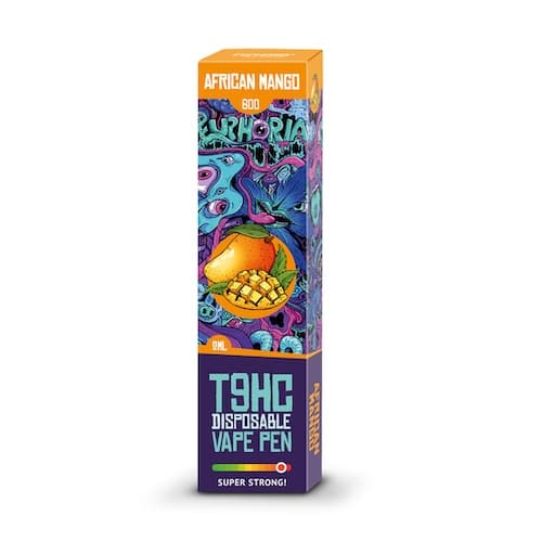 Euphoria T9HC Disposable Vape African Mango 2ml