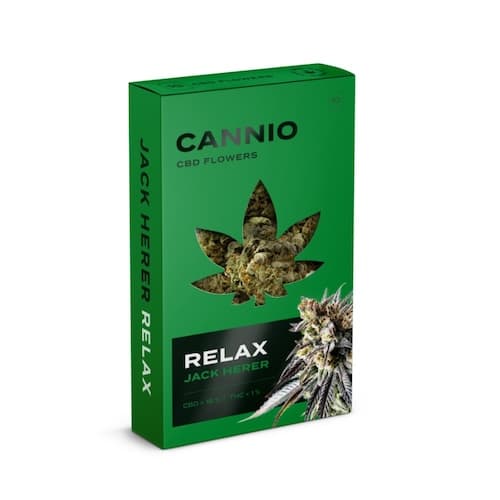 CANNIO CBD  květy RELAX Jack Herer 1g