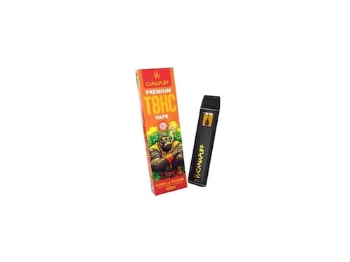 Canapuff vape pen Gorilla Power 95% T8HC Jednorazovka 1ml