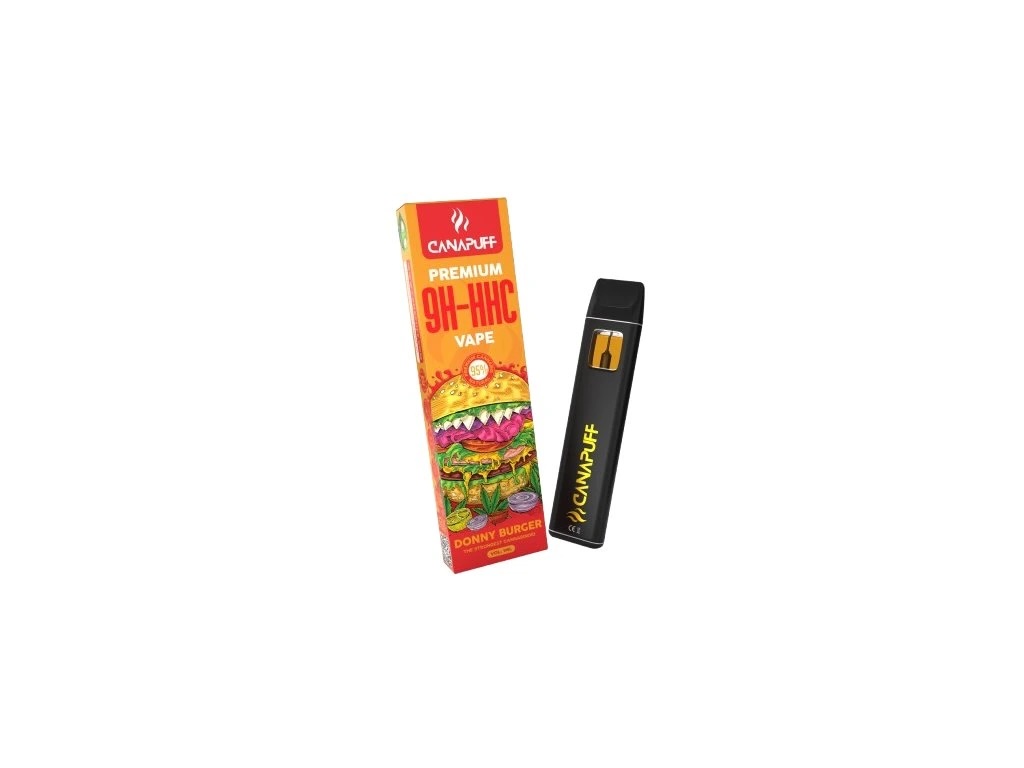 Canapuff vape pen Donny Burger 95% 9H-HHC Jednorazovka 1ml