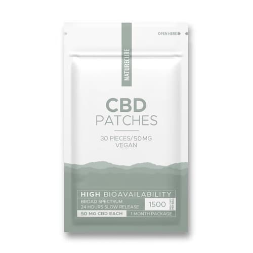 CBD náplast 50mg 30ks NATURE CURE