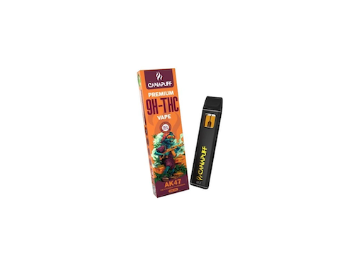Canapuff vape pen AK47 95% 9H-THC Jednorazovka 1ml