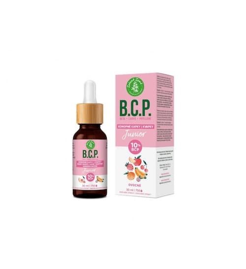 Zelená Země BCP Konopné kapky Junior 30 ml