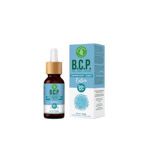 Zelená Země BCP Konopné kapky Extra 30 ml