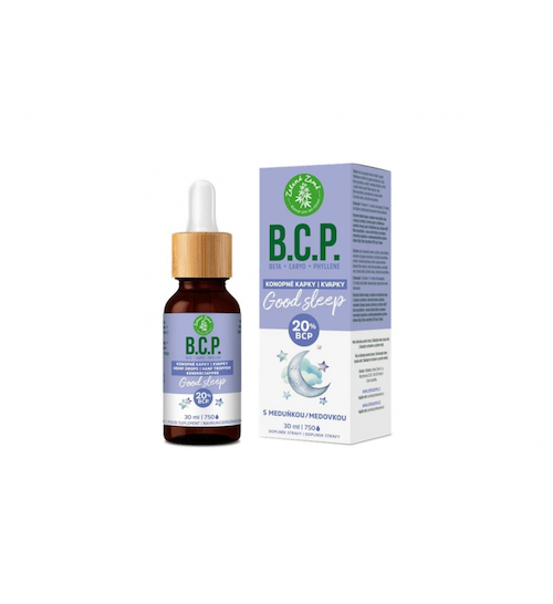 Zelená Země BCP Konopné kapky Good sleep 30 ml