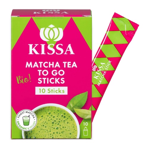 KISSA MATCHA TO GO STICKS 15g - 10x1,5g