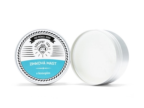 Konopný Táta Zinková mast s konopím 15ml