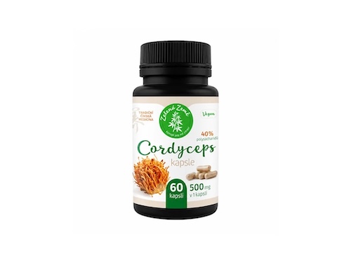 Zelená Země Cordyceps kapsle 60ks 
