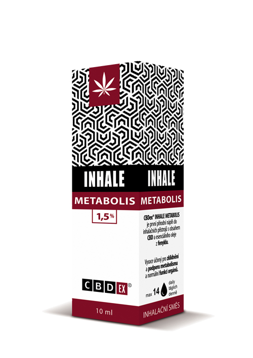 CBDex Inhale METABOLIS 1,5% 10ml