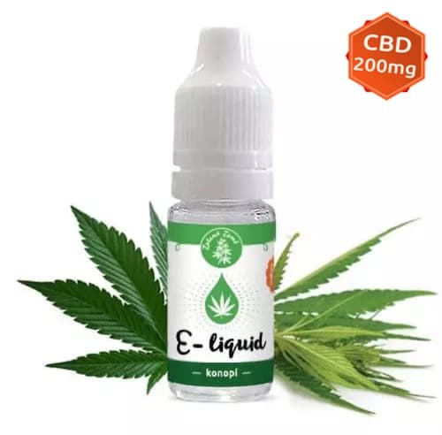 Zelená Země CBD liquid příchuť konopí 2% 10 ml