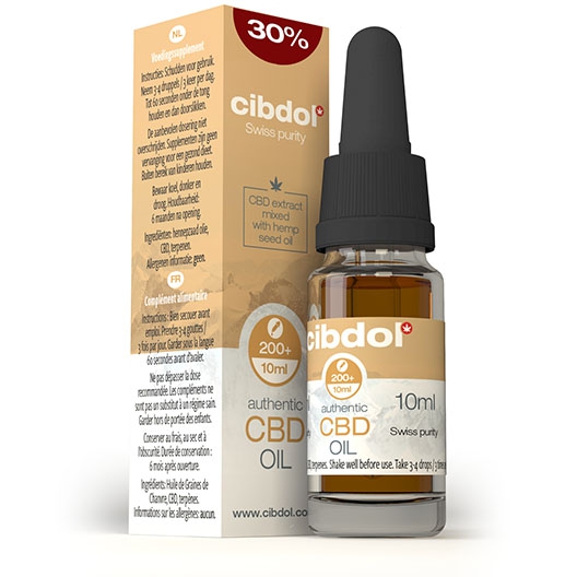 CBD olej 30% 3000mg 10ml Hemp Seed Cibdol