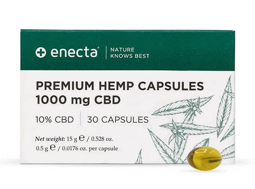 CBD kapsle 1000mg 30ks ENECTA