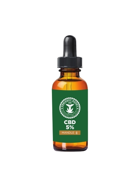 Fénixovy kapky CBD 5% 10ml v mandlovém oleji 