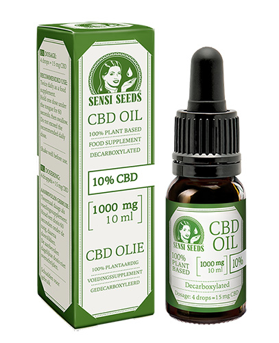 CBD olej 10% 10ml SENSI SEEDS - Expirace 9/24