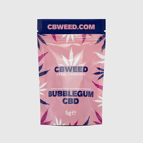 CBWEED CBD konopný květ Bubblegum 5g 