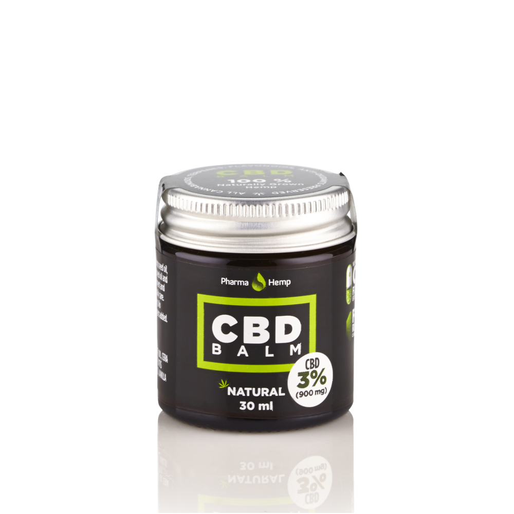 CBD balm balzám 3% 30ml Pharma Hemp