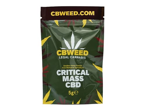 CBWEED CBD květy konopní Critical Mass 5g 