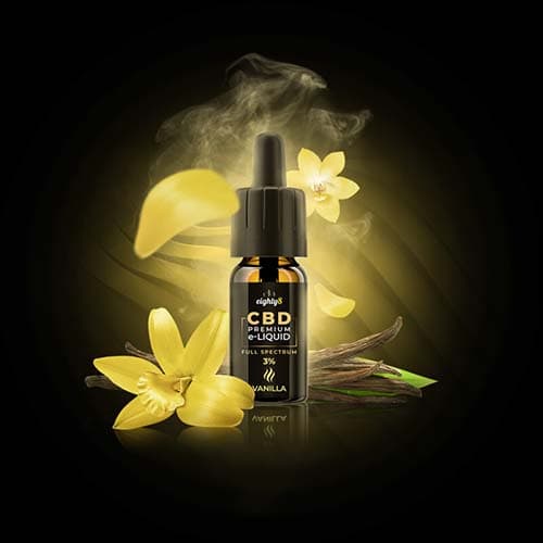 Eighty8 CBD Vanilla e-liquid 5% 10ml