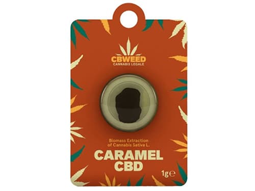 CBWEED Caramel CBD hash 1 g